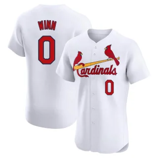 Men's Elite White Masyn Winn St. Louis Cardinals Home Jersey