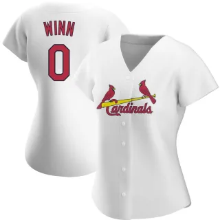 Women's Replica White Masyn Winn St. Louis Cardinals Home Jersey