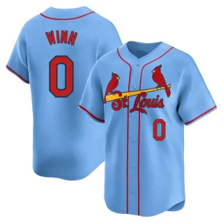 Youth Limited Light Blue Masyn Winn St. Louis Cardinals Alternate Jersey