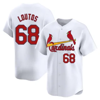 Youth Limited White Ryan Loutos St. Louis Cardinals Home Jersey