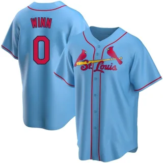 Youth Replica Light Blue Masyn Winn St. Louis Cardinals Alternate Jersey