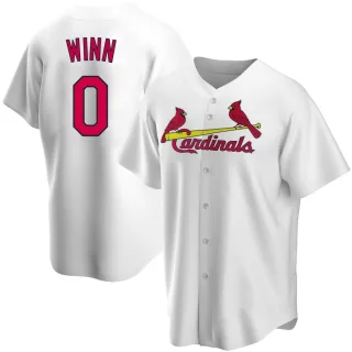 Youth Replica White Masyn Winn St. Louis Cardinals Home Jersey